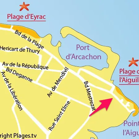 Hébergement de vacances Holiday Rue Duchenne Arcachon